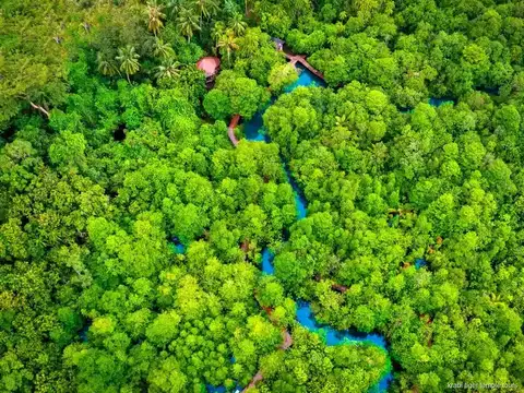 From Phuket: Emerald and Blue Pool, Hot Springs and Tiger Cave Temple: tour highlights