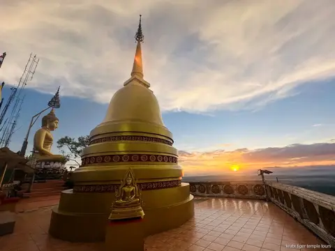 Sunrise Jungle Tour: Tiger Cave Temple, Hot Springs and Emerald Pool: views on the tour