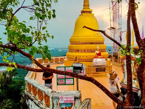 Tiger Cave Temple Sunset Tour with Lunch: views on the tour