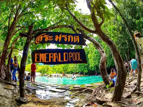 Tiger Cave Temple, Emerald Pool and Hot Springs Tour: views on the tour
