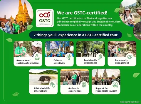 Tiger Cave Temple, Emerald Pool and Hot Springs Tour: tour highlights