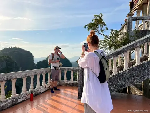 Tiger Cave Temple Sunset Tour: views on the tour